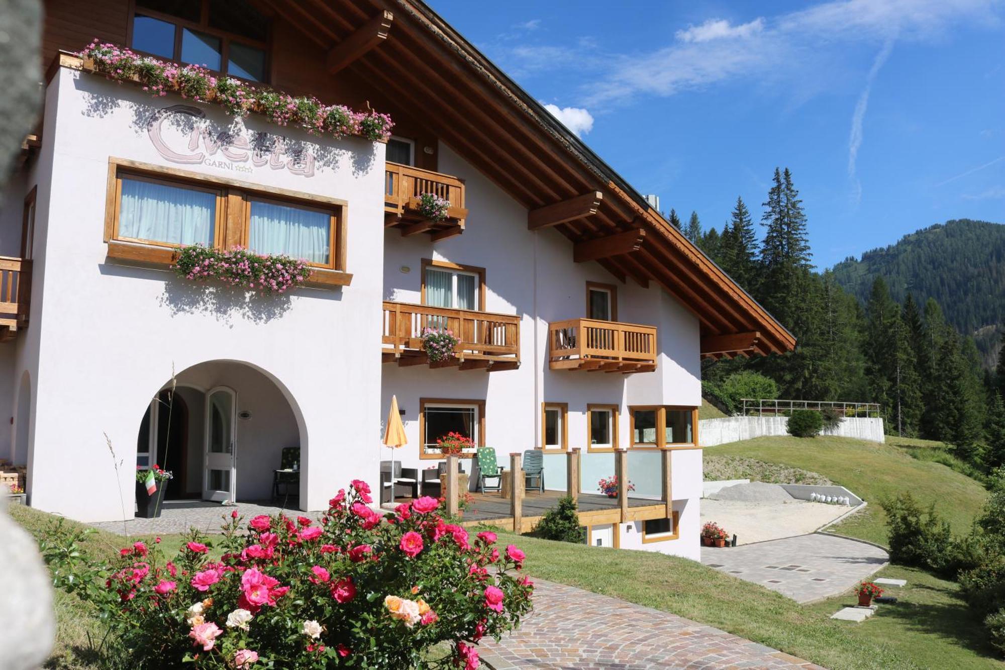 סלבה די קדורה Hotel Garni Civetta מראה חיצוני תמונה